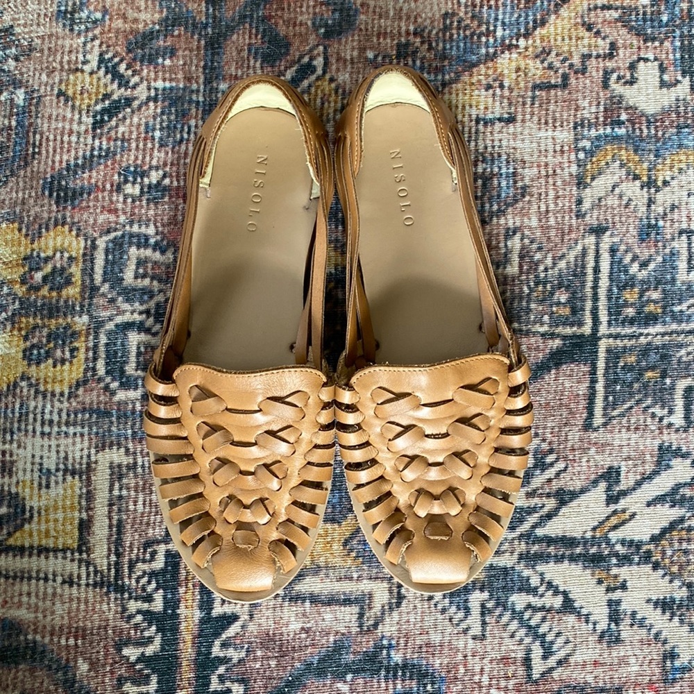 Nisolo Huarache Sandals Size 7